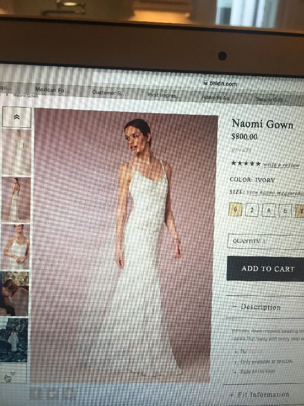 Season Finale Sale BHLDN Naomi Gown Ivry 41161860