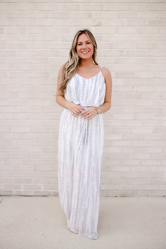 No More Grey Skies Maxi Dress