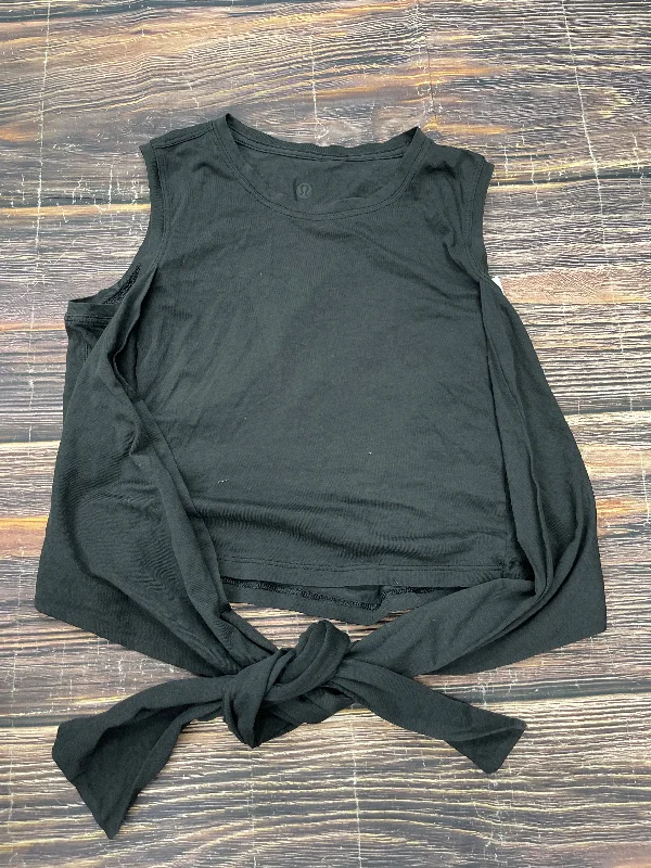 Athletic Tank Top By Lululemon In Black, Size: S