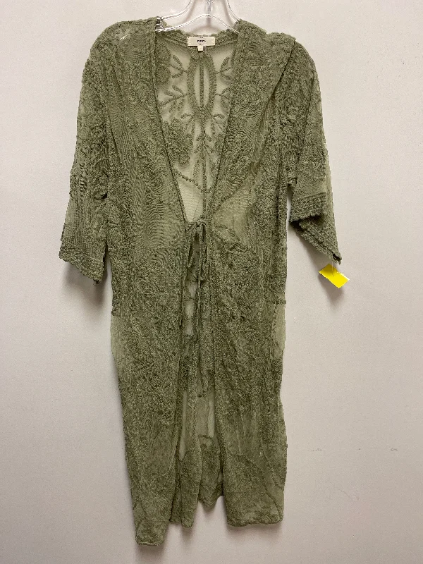 Final Clearance Kimono By Entro In Green, Size: L
