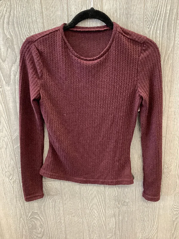 Fantastic Deals Red Top Long Sleeve Shein, Size M