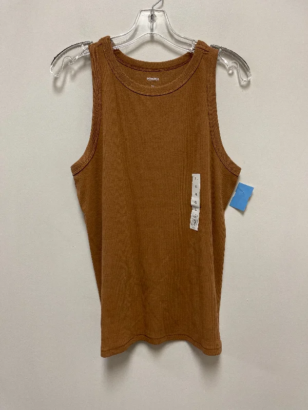 Deep Discounts Tank Top By Sonoma In Brown, Size: Xl
