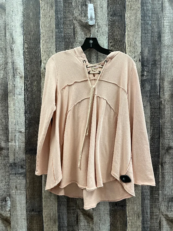 Lowest Price Top Long Sleeve By Altard State In Pink, Size: S