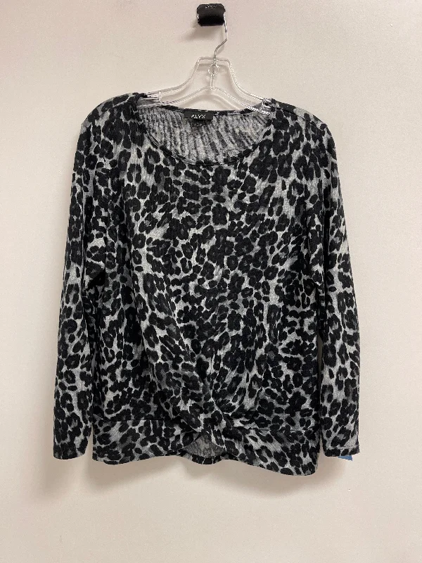 New Deals Top Long Sleeve By Alyx In Animal Print, Size: S