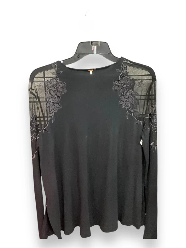 Friends and Family Sale Top Long Sleeve By Free People In Black, Size: M