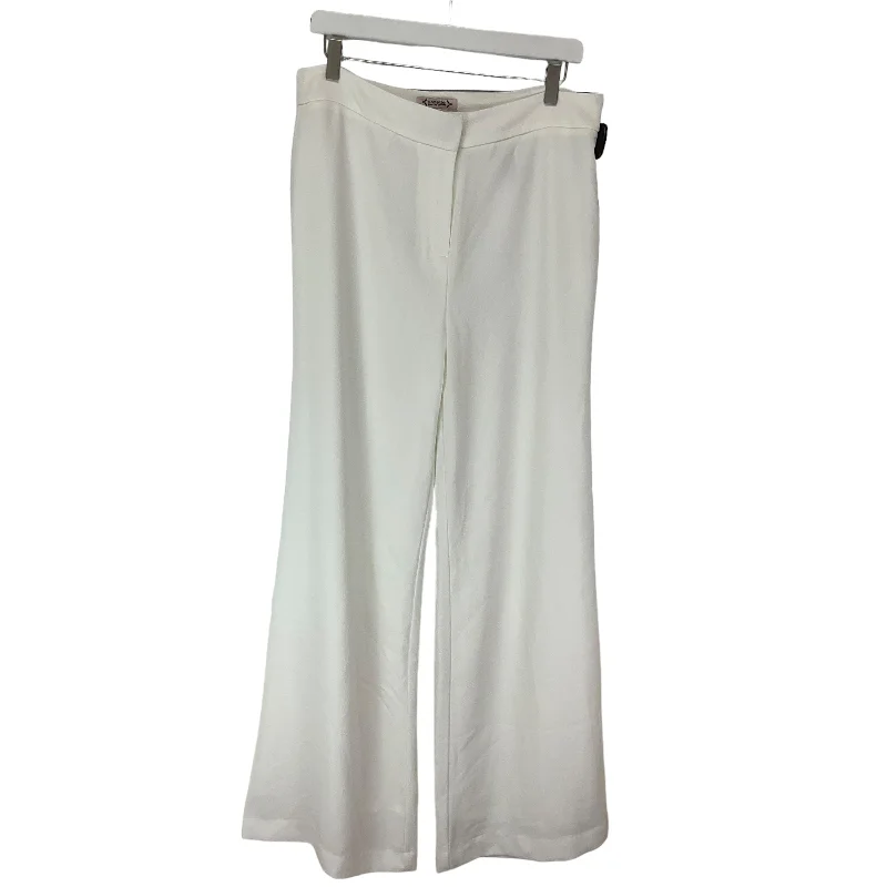 Savings Galore White Pants Wide Leg Nanette By Nanette Lepore, Size 10