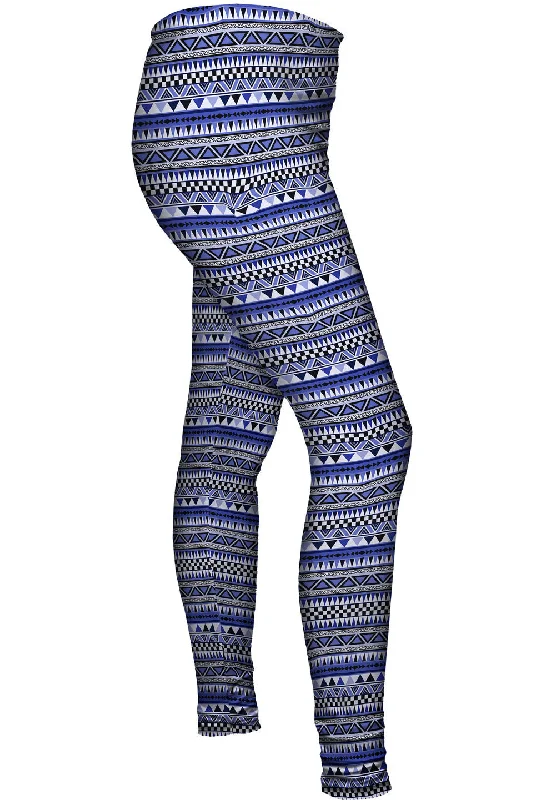 Final Markdown Tribal Blue Aztec Warrior